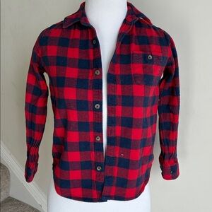 Hanna Anderson Kids Plaid Shirt